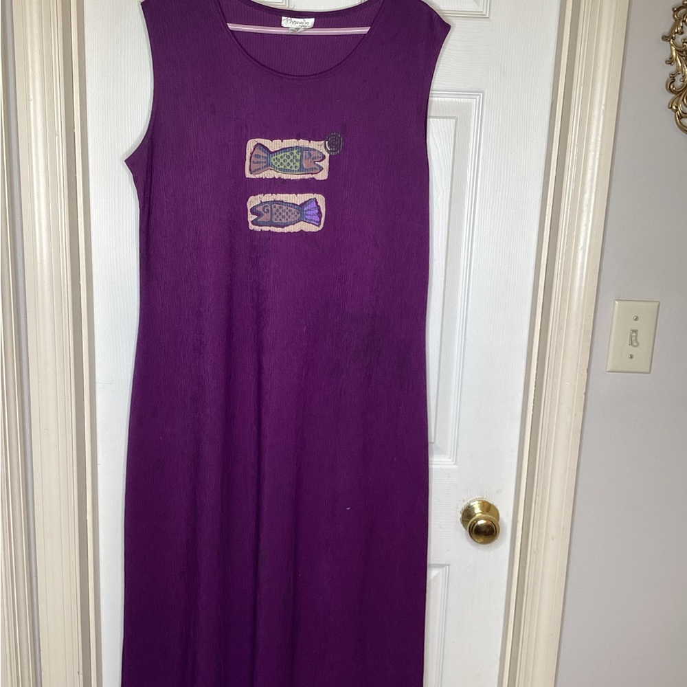 Hypnotic vintage maxi dress.  Size 2XL